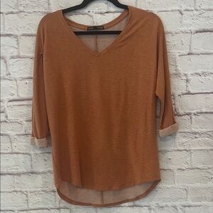 Femme Women's Long Sleeve V-Neck Top